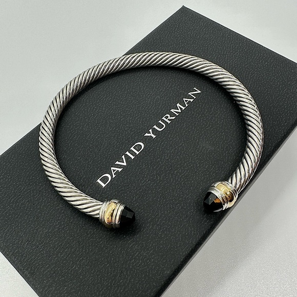DAVID YURMAN Cable Classics BraceletBlack Onyx 5mm M